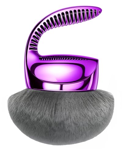 Skyelf Pinceau maquillage corps ultra large et Kabuki pour autobronzant