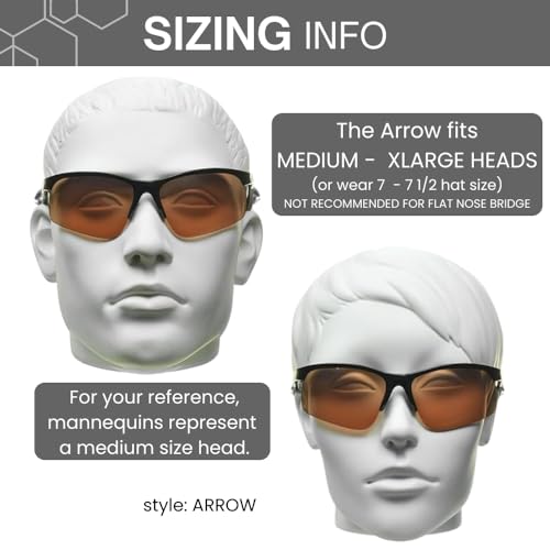 proSPORT Blue Light Reducing High Definition HD Lens Sunglass TR90 Sport Frame Men Women3