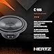 Hertz C 165 – 165mm Tieftöner-Paar mit SPP-M Papiermembran, V-Cone® Technologie & Hochdichte-Ferritmagnet – Präzise Basswiedergabe für Car-HiFi - 285W Peak, 93 dB Empfindlichkeit, 4 Ohm Impedanz