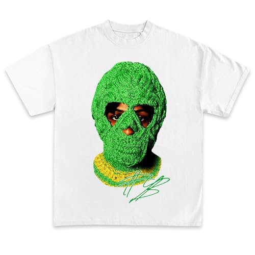 Guzado Rapper Graphic T-Shirt Rap Tee Concert Merch Album Cover Shirt for Men Women2
