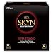 Lifestyles SKYN Extra Studded Intense Feel Polyisoprene NON-LATEX Condoms with Bonus Pocket/Travel Case (Brass Case, 22 Count)