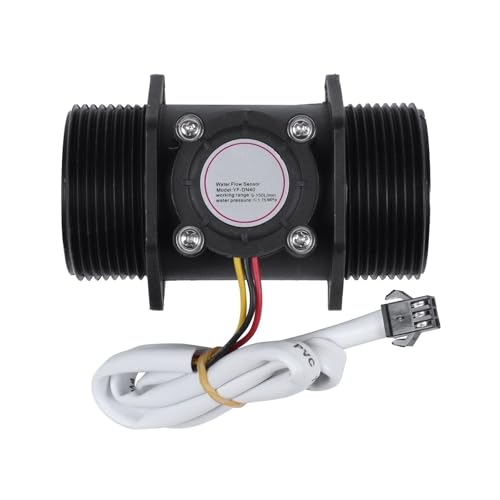 Medidor de caudal de agua para riego eficiente en huertos domésticos con tubo de 1.5 pulgadas