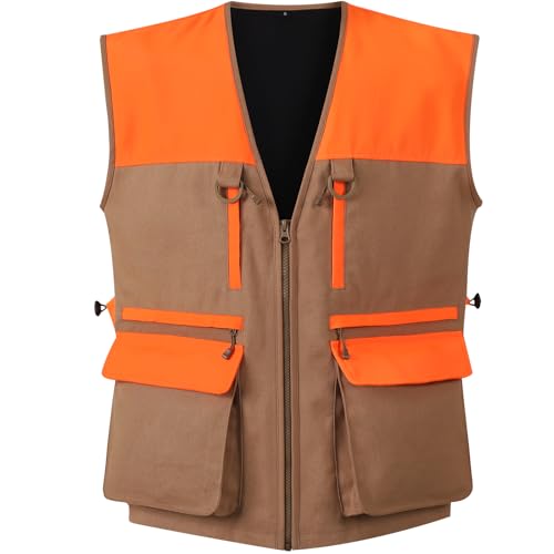 Amazon.com : NEW VIEW Upland Hunting Vest for Men- Blaze Orange