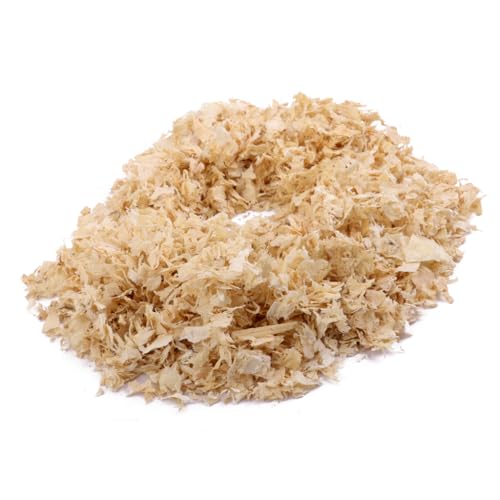 Allayu Paquete de lecho higiénico para Animales pequeños con virutas de para Madera, Peso 500 g, Control Natural olores, Absorbente, Apto para Ratones, lecho para Animales pequeños, virutas y serrín.