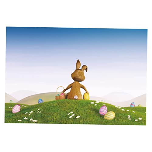 3pezzi Sfondo Fotografico Pasquale e Decorazione Per Facile Installare Per e Compleanni