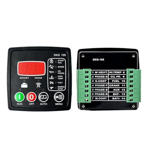 Panneau de commande de générateur DKG-105 et contrôleur électronique DKG105