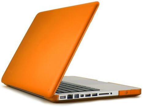 Speck Products See Thru Satin Case for MacBook Pro 13-Inch Aluminum Unibody Only, Clementine (SPK-A0452)