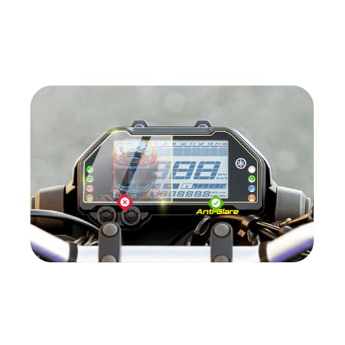 Film antireflet MT-25 écran mat IPG pour compteur Yamaha 2020-2025 visibilité