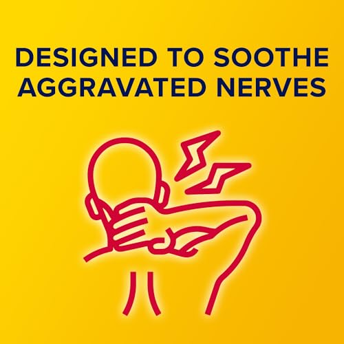 Aspercreme Lidocaine Pain Relief Patch for Back, Neck & Shoulder Pain, Topical Patch with Max-Strength 4% Lidocaine & Flexible Fabric Numbs Away Pain, 1 Ct.