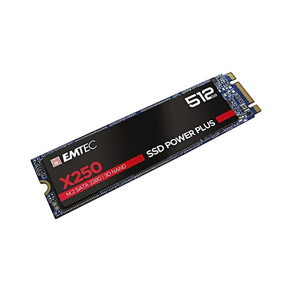EMTEC - SSD Interno M2 SATA x250 512 GB Power Plus 3D NAND - Image 4