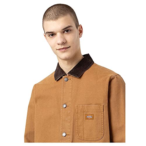 Dickies Men's Brown Canvas Chore Coat - Medium4