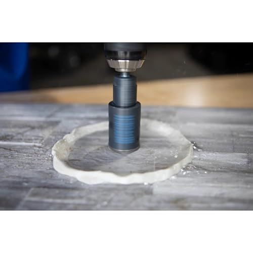 Spyder 1-1/2-Inch Diamond Edge Hole Saw Bit, for Glass, Tile, Marble, Granite, Cement Board, Masonry and More (600859) - Thumbnail 6