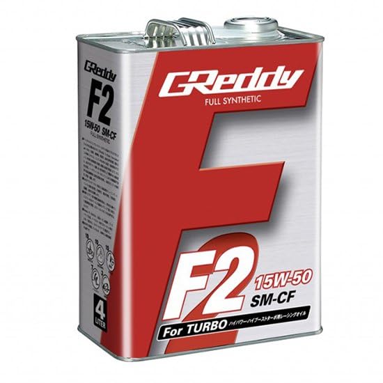 TRUST トラスト GReddy F2 15W-50 エンジンオイル 4L Amazon | トラスト(Trust) GReddy エンジンオイル F2 15W50 SM-CF 4L
