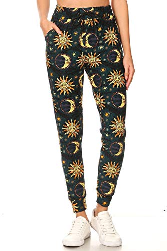 Image of Leggings Depot Premium Jogger Women's Popular Print High Waist Track Pants(S-XL)