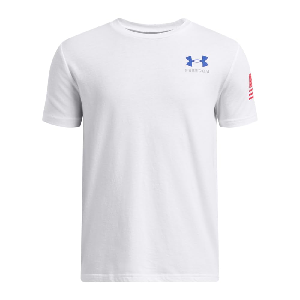 Under Armour Boys' Freedom Flag Short Sleeve T Shirt
