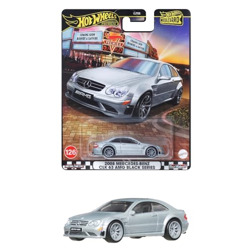 Hot Wheels Boulevard Mercedes-Benz CLK 63 AMG 1:64 miniatura 1
