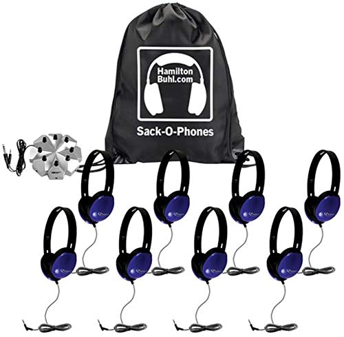 Hamilton Buhl Sack-O-Phones with Jackbox with 8 Primo Headphones