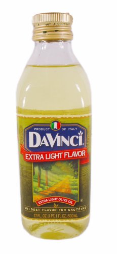 Aceite de oliva extra ligero DaVinci 17 oz