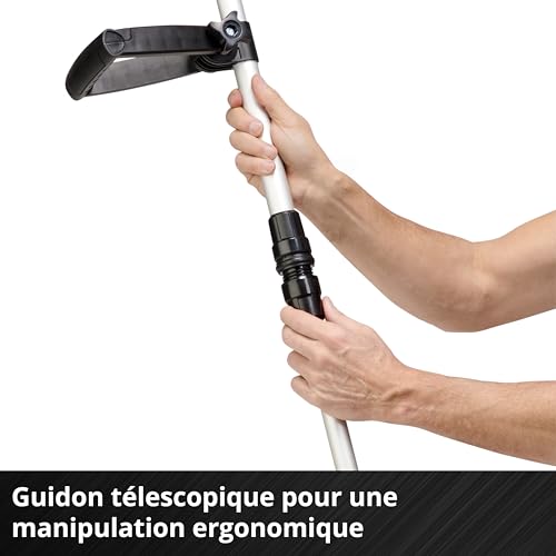 Einhell Coupe bordures sans fil GC CT 1824 Li Solo Power X Change 18 V Diam. De coupe 24 cm Manche télescopique Livré sans batterie ni chargeur - vue 6