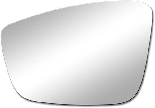 BOOLEE Cristal de espejo lateral  Reemplazo del lado izquierdo del conductor para Volkswagen Beetle 2012-2019, Jetta 2011-2018, Passat 2013-2015