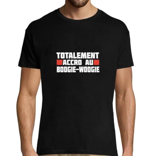 T-shirt homme boogie-woogie idéal pour animer les soirées dansantes en famille