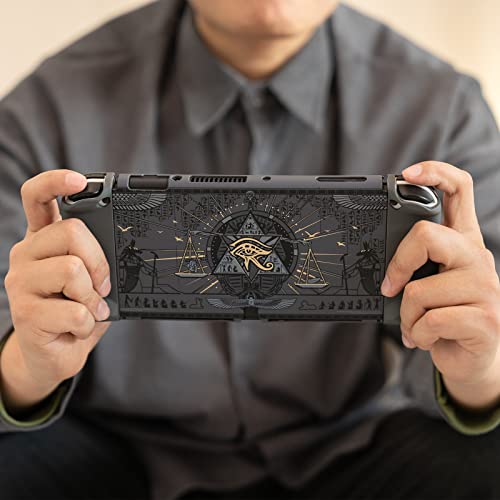 Geekshare Capa Protetora Capa Fina Compatível Com Nintendo Switch Oled E Joy Con - Absorção De Choqu
