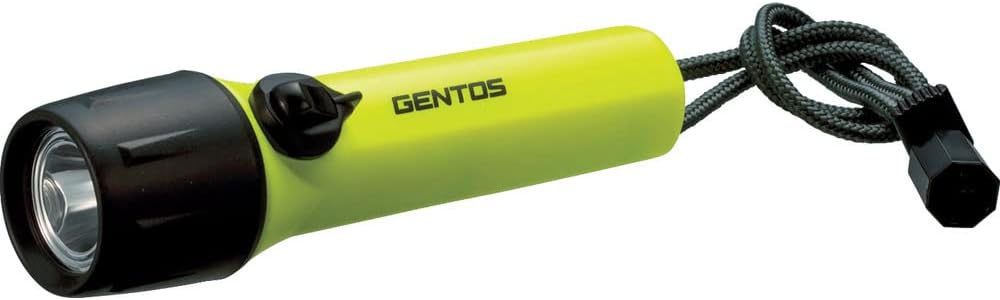 GENTOS (Jentosu) LED Dive Light [Brightness 200 lumens/Practical Lighting 8 Hours/Waterproof] SR Series SR-220DT ANSI Standard-Compliant Power Failure for Lights Disaster Prevention