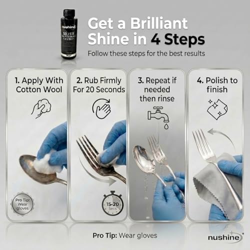 Solución de mantenimiento para plata Nushine 3.4 Oz miniatura 3