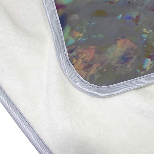 Angel Aura Opal Aura Aura Quartz Cluster Druzy Soft Throws And Blankets For Sofa Soft Throw Blankets For Adults Cozy And Perfect For Couch Sofa Chair Bed Office Casual Throw Blanket Soft Decorative B #TOP4
