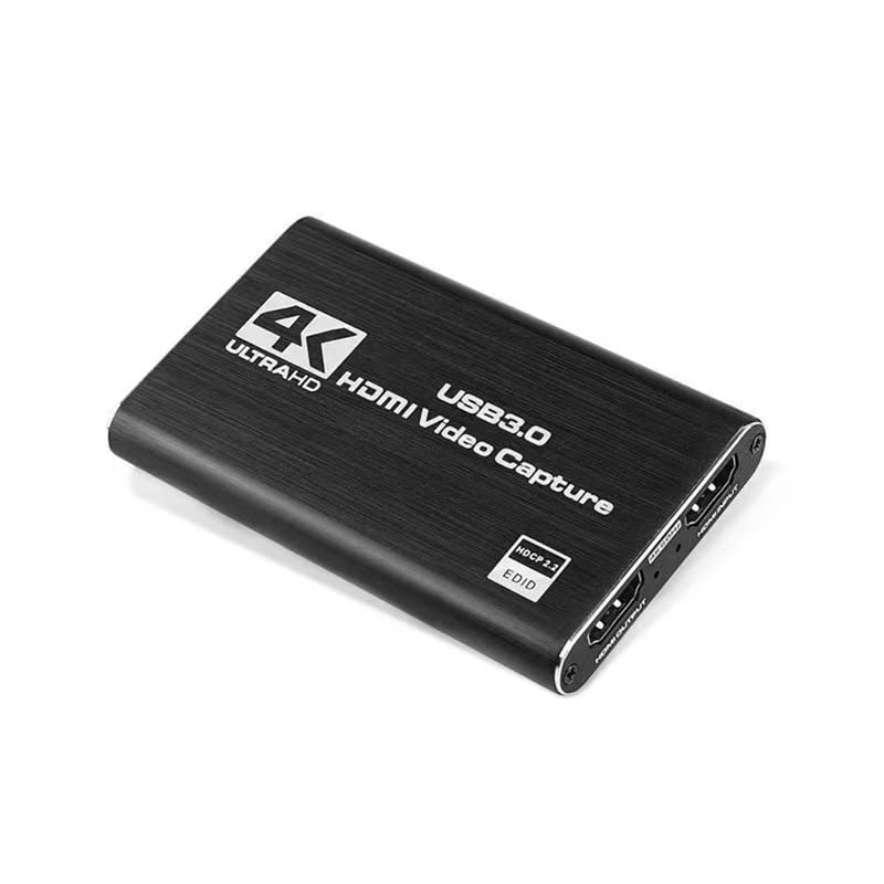 Tarjeta de captura de conversión USB 3.0 a HDMI, tarjeta de captura de video HDMI, grabadora OBS, tarjeta de captura HDMI 4K
