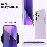 Oelrstfe Etui na Xiaomi Redmi Note 13 Pro+/13 Pro Plus 5G ze smyczą, miękki cienki silikonowy pokrowiec ze wzorem serca i naszyjnikiem Pasek na ramię, odporny na wstrząsy odporny na zarysowania