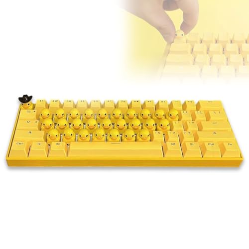 Duck-Keyboard-Keycaps-That-Quack-Quacking-Duck-Keyboard-Custom-Duck-Keyboard-Duck-Keyboard-That-Quacks-with-Light-Duckey-Keycaps-Duck-Set-Gift-for-Duck-Lovers-Yellow