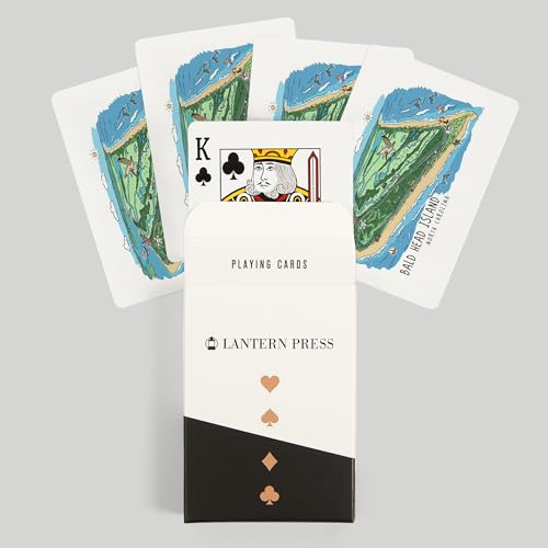 Baraja de cartas poker Lantern Press 52 cartas para adultos miniatura 6