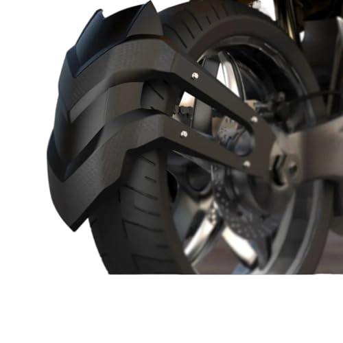 Garde-boue arrière universel de moto avec support d'extension robuste pour roue - 2