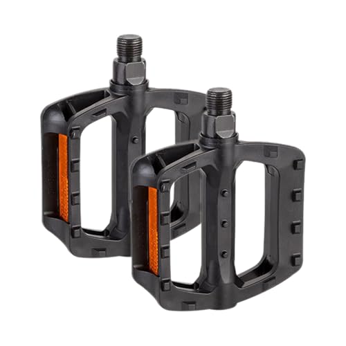 Bicycle Pedals Non-Slip Mountain Bike Pedals With Reflectors Suitable for 9/16 inch Bearing Pedals Compatible With Most Bicycles Mountain Bike Childrens Bike Etc