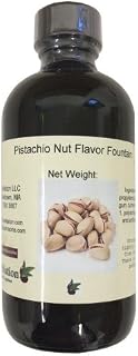 OliveNation Pistachio Nut Flavor Fountain, Premium Quality Flavoring Beverage Flavoring, Gluten Free, Sugar-Free, Kosher - 4 ounces
