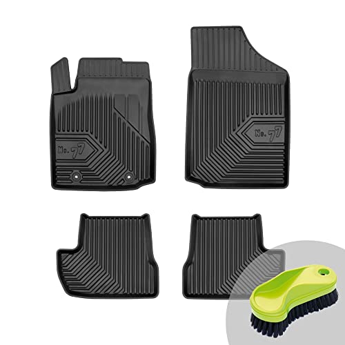 FROGUM No.77 Gummimatten Ganzjahresset von Auto Fußmatten Autofussmatten für Citroën C2 2003-2009...