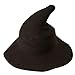 Produktbild PLOT Halloween Hexenhut für Damen Magic Hat Party Kostüme für Erwachsene Magician Strickmützen Mützen Hüte Hexenhüte 58cm