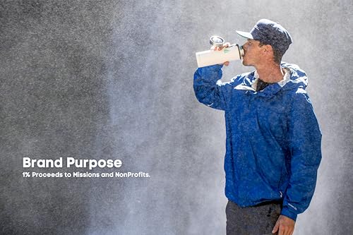 image for HYDRO CELL Stainless Steel Insulated Water Bottle with Straw - for Col