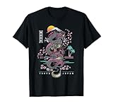 Japanese Tokyo Dragon Asian inspired retro 80’s style T-Shirt