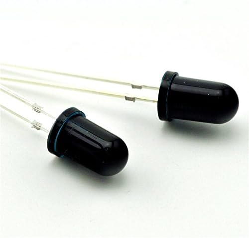 50PCS 5mm IR 940nm Round Head Infrared Receiver Photodiodes Diode