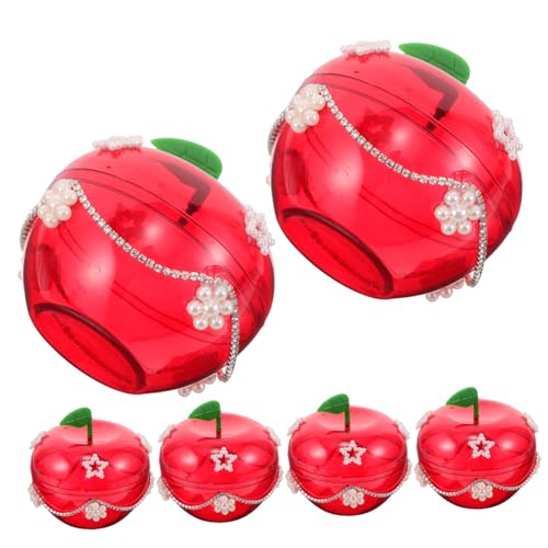 Mikikit 6 Piezas Caja de con Tapa Forma de Envase para Chocolate Reutilizable Soporte para Dulces Decoración Festiva para Bodas Fiestas y