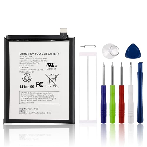 SwarKing Replacement Battery JU001 Compatible with Revvl V/Revvl V 4G / Boost Celero 5G/Cricket ICON 4 5G with Tools