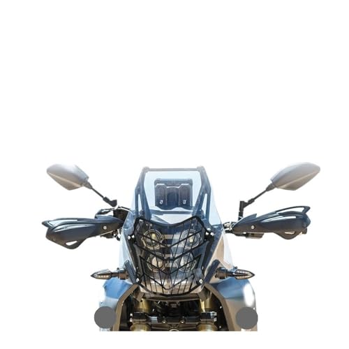 Couvercle protection grille phare Tenere 700 finition premium découpé laser - 6