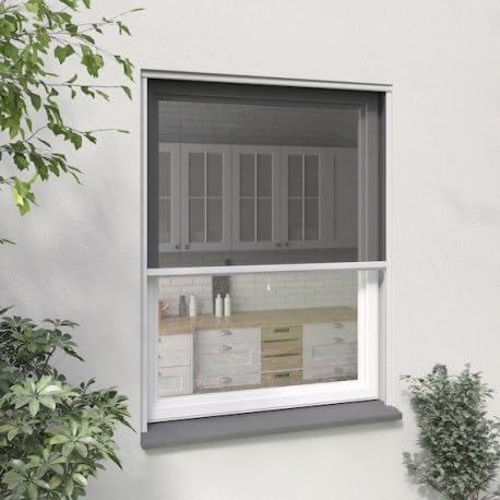 Moustiquaire enroulable verticale aluminium blanc finition confort durable