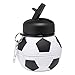 Maccabi Art Clip-On Collapsible BPA-Free Silicone Soccer Ball Water Bottle for Kids, 18 Oz. Size