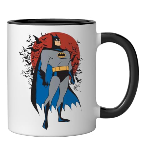 Tazón Cerámico Batman 11oz Negro/Blanco miniatura 2