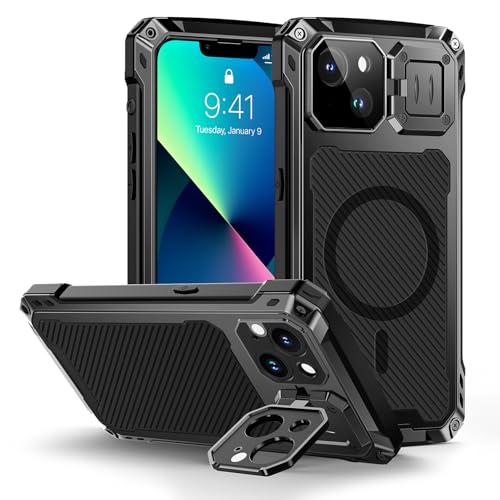 Coque iPhone 13 métal rigide antichoc intégrale pour protéger l'écran et la caméra