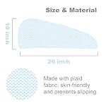 Microfiber Hair Towel for Women: Ideal Christmas Stocking Stuffer for Women, Teen Girls, and Children 3 Pack Drying Wrap Towels Designed for Curly Hair, Anti-Frizz Hair Care Accessory - Image 2