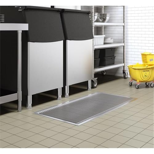 Colador de piso de acero inoxidable 24x84 pulgadas miniatura 3